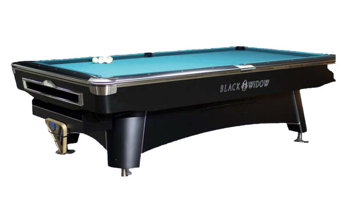 Meja billiard Black Widow